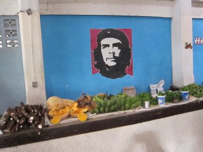 Che is the face of the Revolution.  This stylized...